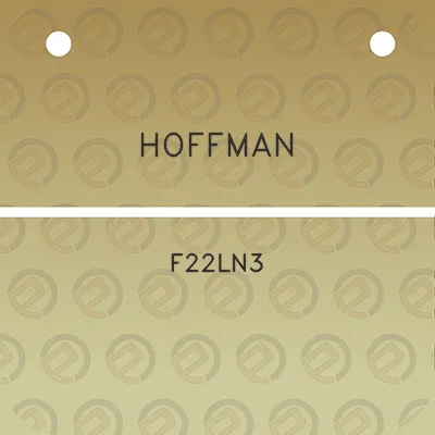 hoffman-f22ln3