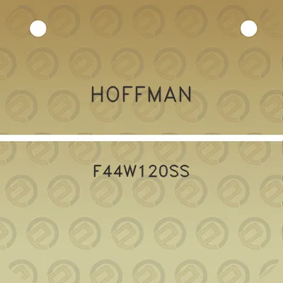 hoffman-f44w120ss