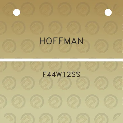 hoffman-f44w12ss