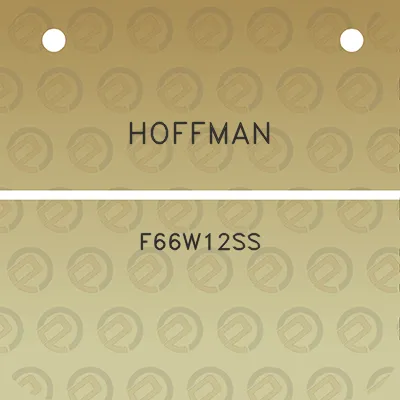 hoffman-f66w12ss