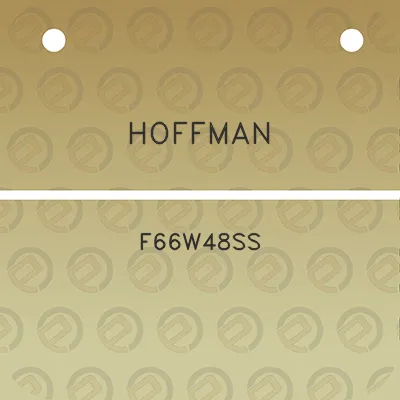 hoffman-f66w48ss