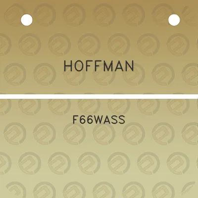 hoffman-f66wass