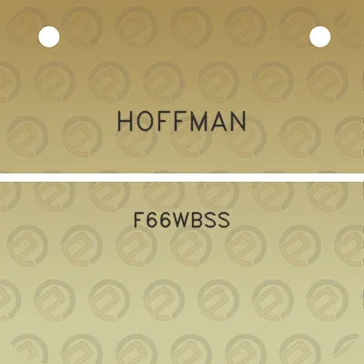 hoffman-f66wbss