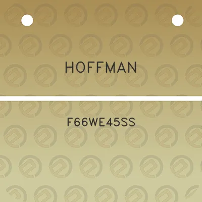 hoffman-f66we45ss