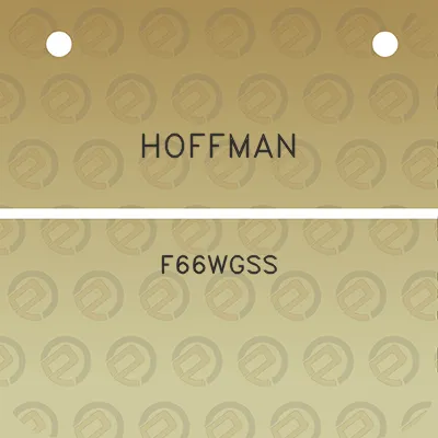 hoffman-f66wgss