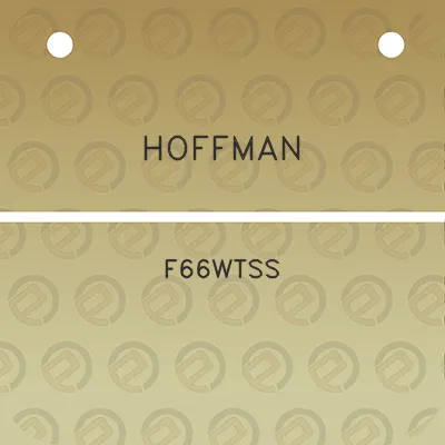 hoffman-f66wtss