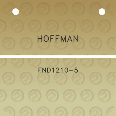 hoffman-fnd1210-5