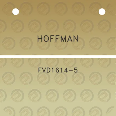 hoffman-fvd1614-5