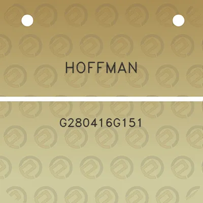 hoffman-g280416g151