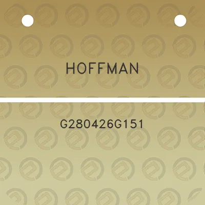 hoffman-g280426g151