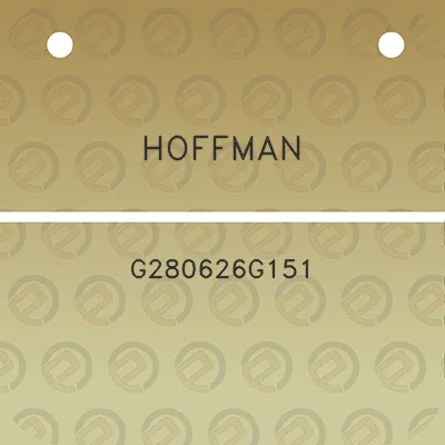 hoffman-g280626g151