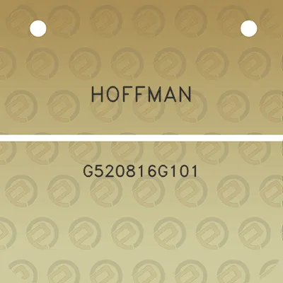 hoffman-g520816g101