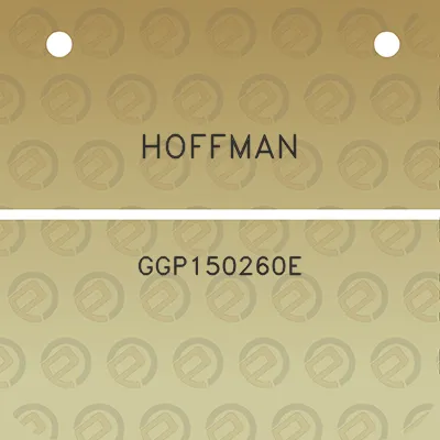 hoffman-ggp150260e