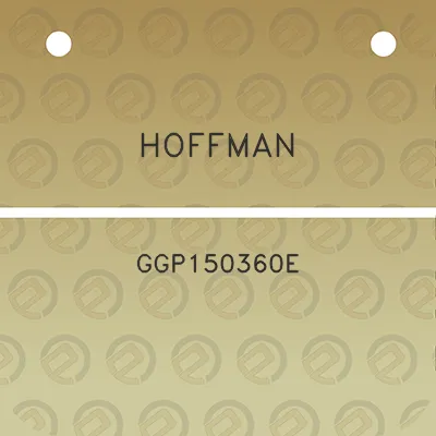 hoffman-ggp150360e