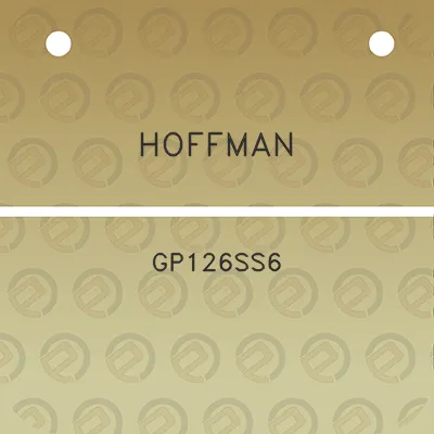 hoffman-gp126ss6