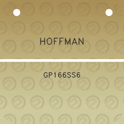 hoffman-gp166ss6