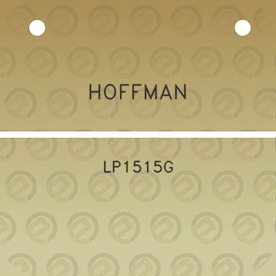 hoffman-lp1515g