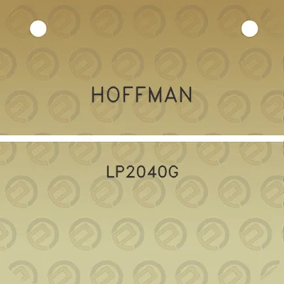 hoffman-lp2040g