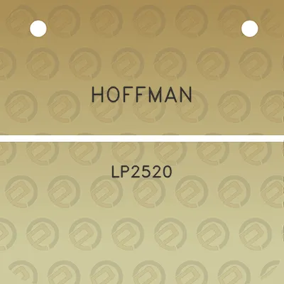 hoffman-lp2520