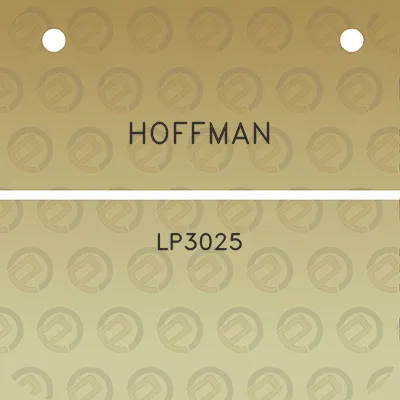 hoffman-lp3025