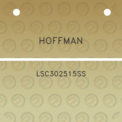 hoffman-lsc302515ss