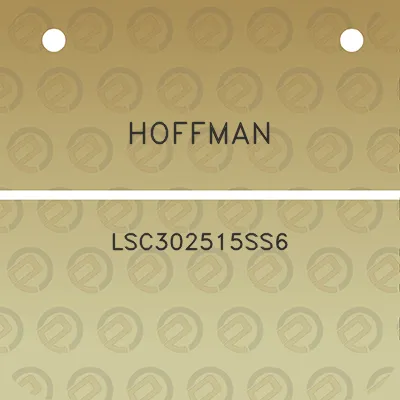 hoffman-lsc302515ss6