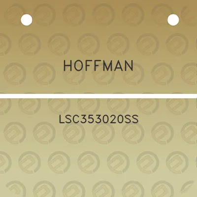 hoffman-lsc353020ss