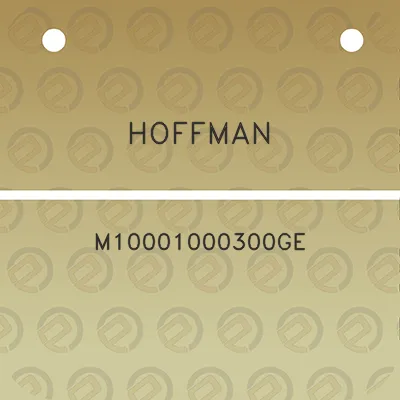 hoffman-m10001000300ge