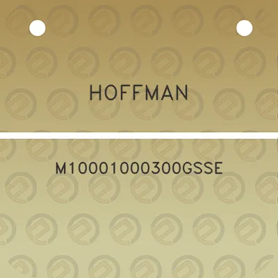 hoffman-m10001000300gsse