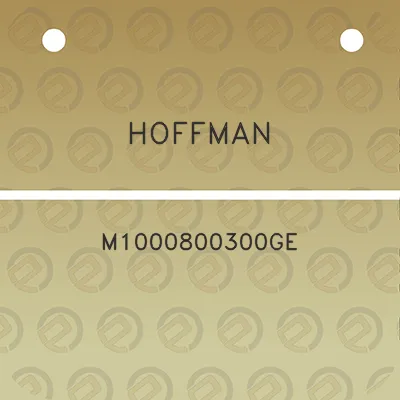 hoffman-m1000800300ge