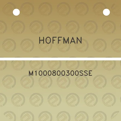 hoffman-m1000800300sse