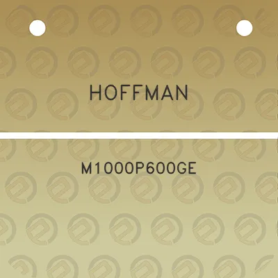 hoffman-m1000p600ge