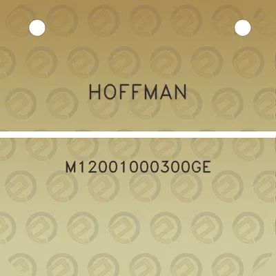 hoffman-m12001000300ge