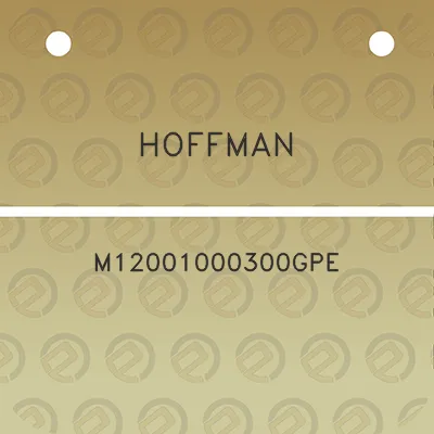 hoffman-m12001000300gpe