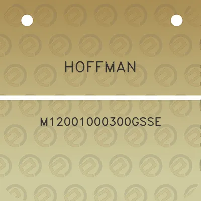 hoffman-m12001000300gsse