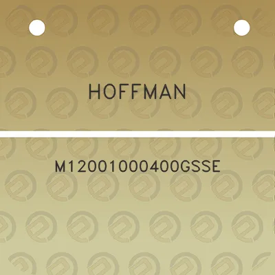 hoffman-m12001000400gsse