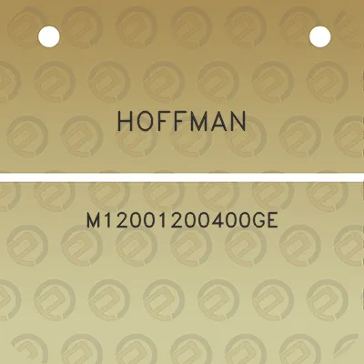 hoffman-m12001200400ge