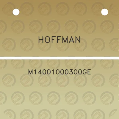 hoffman-m14001000300ge