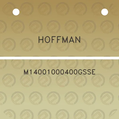 hoffman-m14001000400gsse