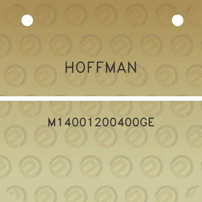 hoffman-m14001200400ge