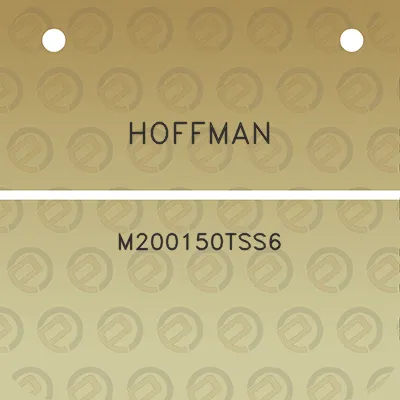 hoffman-m200150tss6