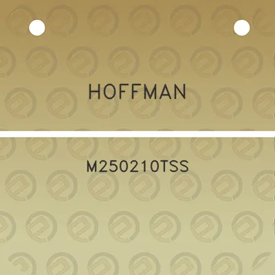 hoffman-m250210tss