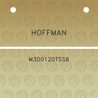 hoffman-m300120tss6