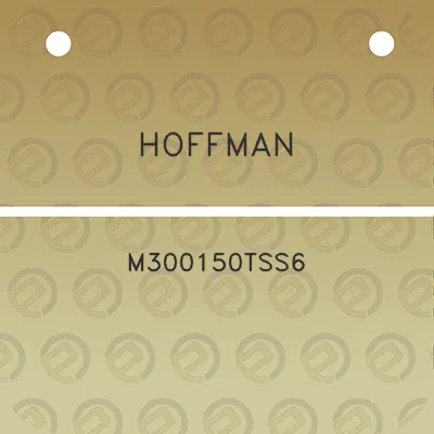 hoffman-m300150tss6