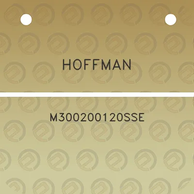 hoffman-m300200120sse