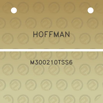 hoffman-m300210tss6