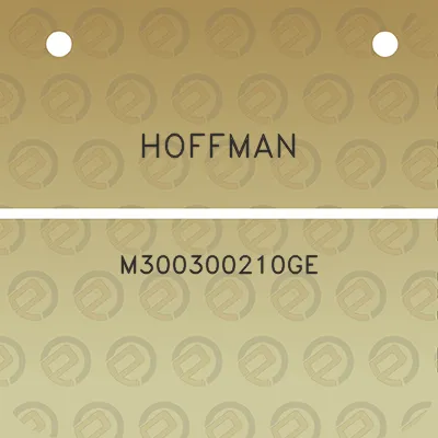 hoffman-m300300210ge