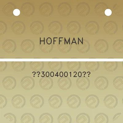 hoffman-m300400120e