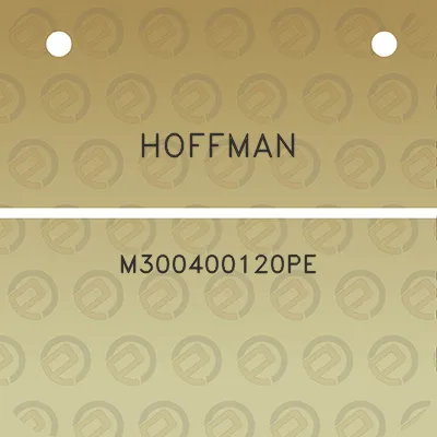 hoffman-m300400120pe