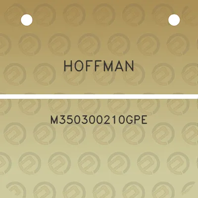 hoffman-m350300210gpe